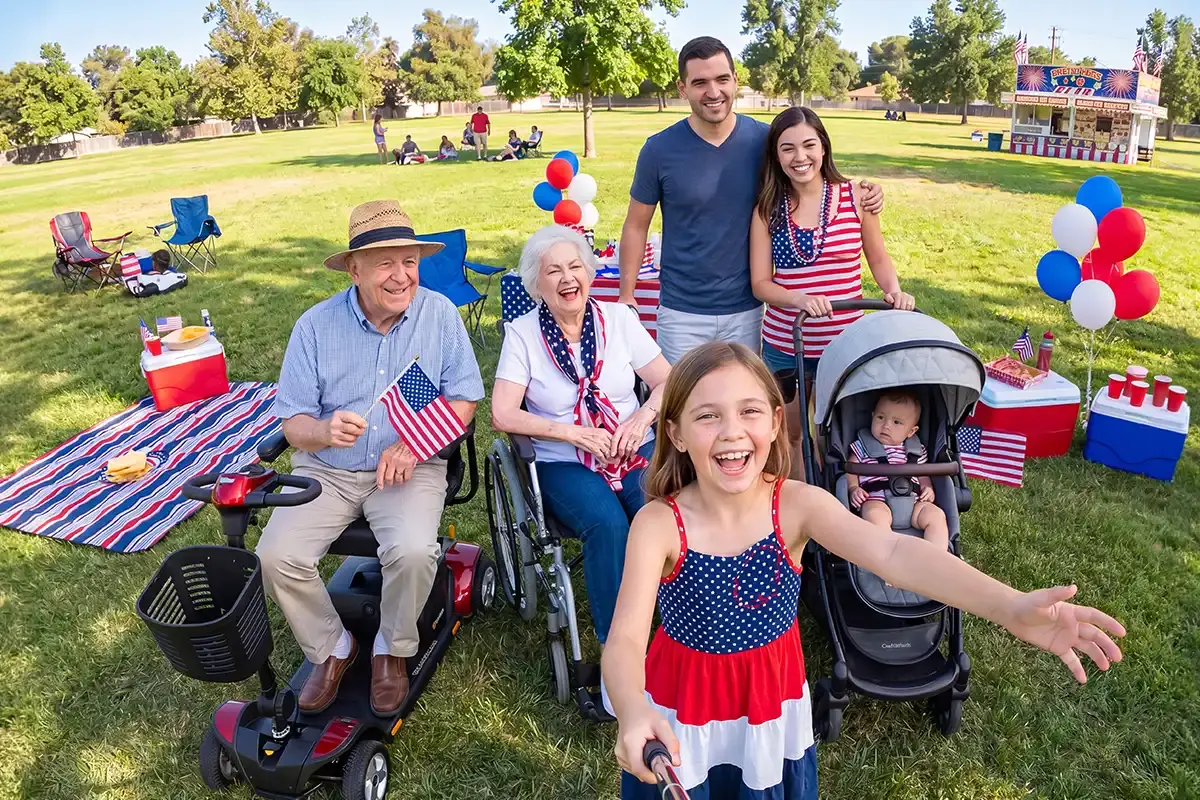 July 4th Travel Checklist for Families Traveling with Kids and Grandparents